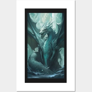 Ice Dragon Posters and Art